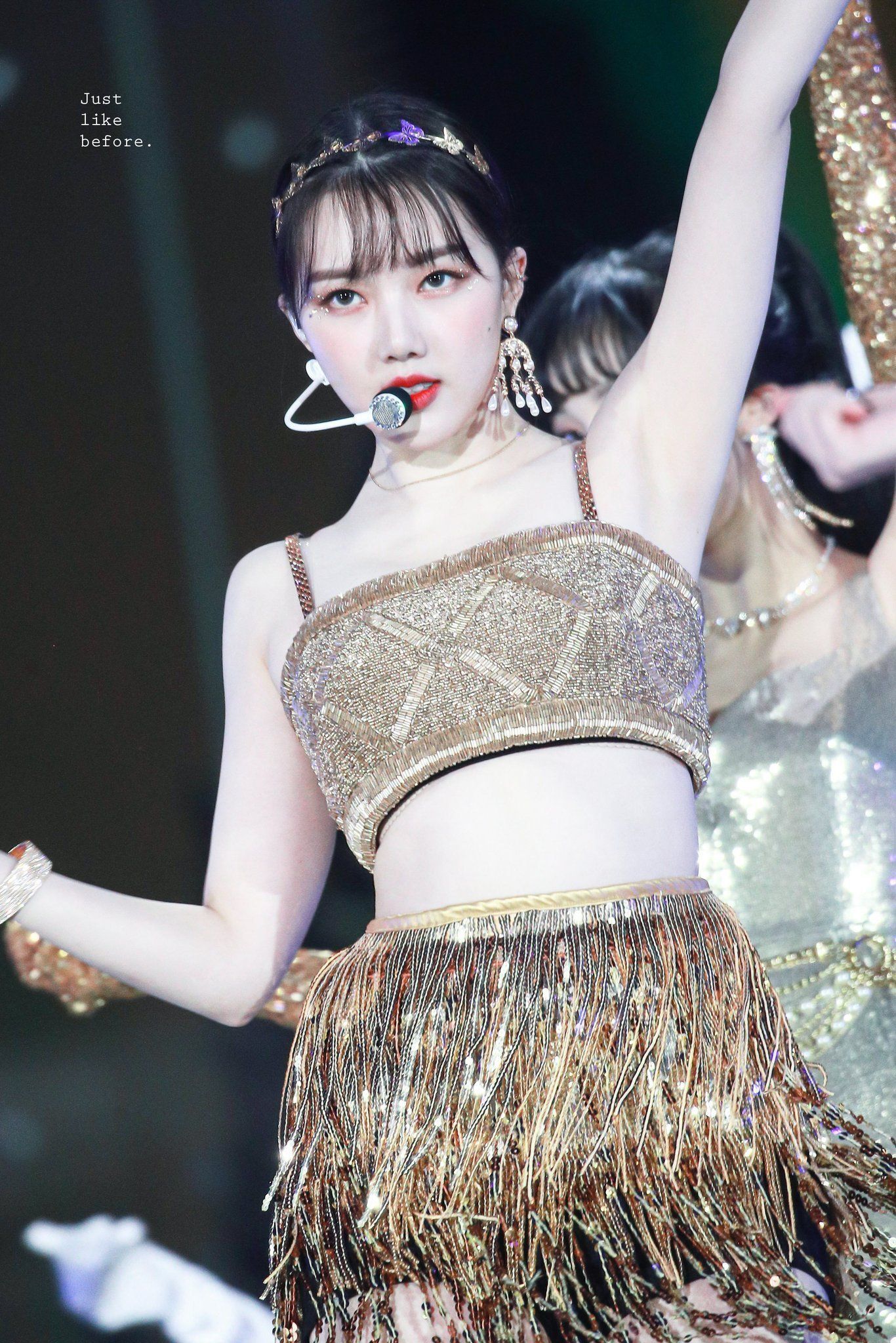 앞구르기 하고 보니까 은근히 미인인 듯한 여자친구 예린이.jpgif | 인스티즈