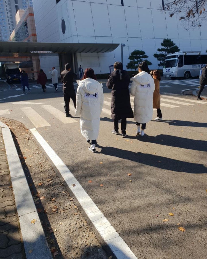 트와이스 런닝맨 목격짤 ㅋㅋㅋ | 인스티즈