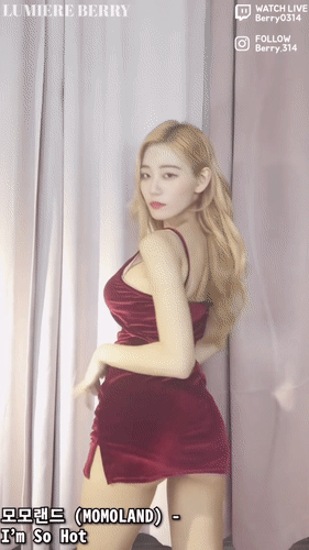 빛베리 모모랜드 커버댄스.gif | 인스티즈
