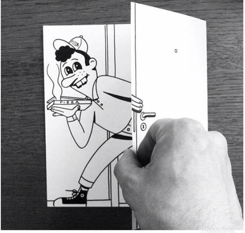 A4 한장으로 만든 작품.jpg | 인스티즈