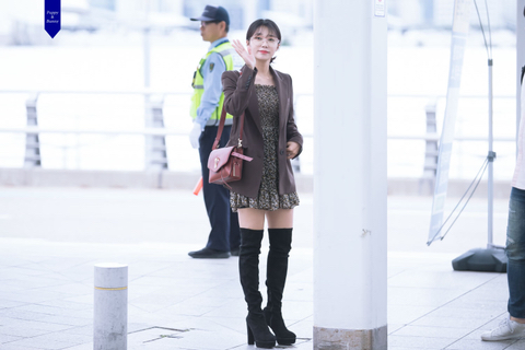 공항에서 에이핑크 정은지를 본 외국인.jpg | 인스티즈