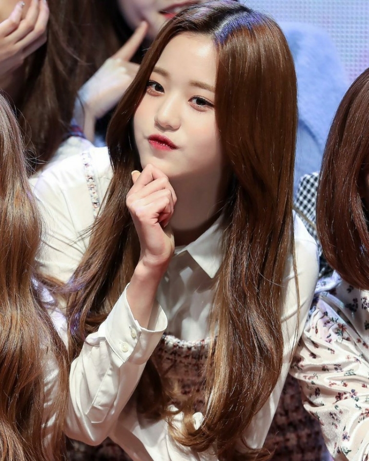 장원영 갈색머리 모음 .jpg | 인스티즈