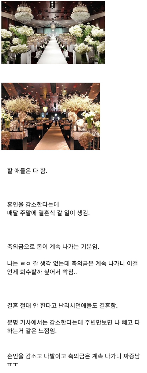 사람들 결혼 안한다고 하는데.jpg | 인스티즈