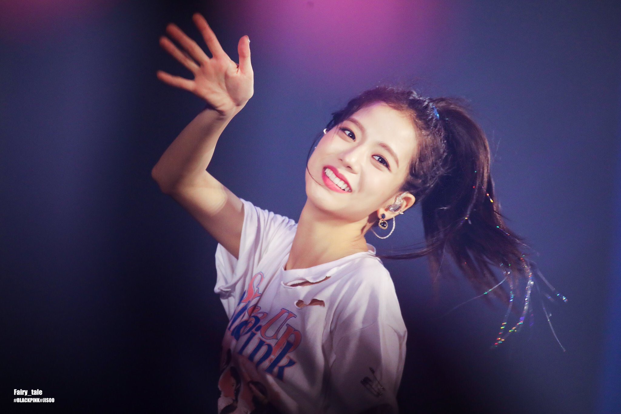 짱귀여운 포니테일 머리를 한 블랙핑크 지수 | 인스티즈