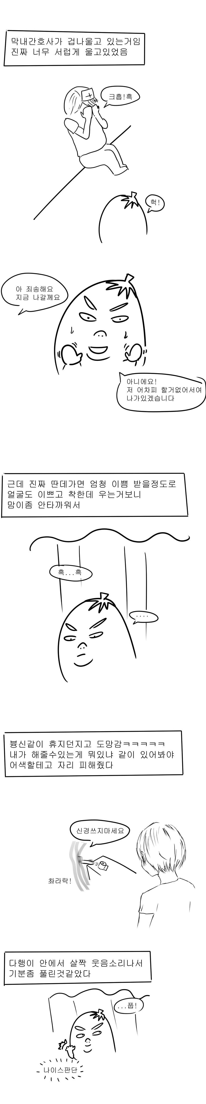 병원 중환자실에서 간호사들이랑 일해본썰...manhwa | 인스티즈