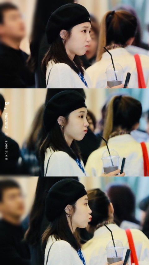 오늘의 모자 쓴 에이핑크 정은지 짱 기여움.jpg | 인스티즈
