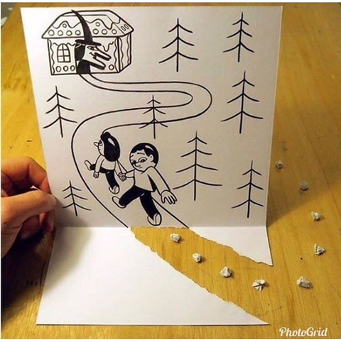 A4 한장으로 만든 작품.jpg | 인스티즈