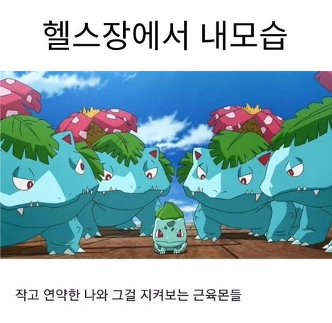 고인물 헬스장에간 내모습 | 인스티즈