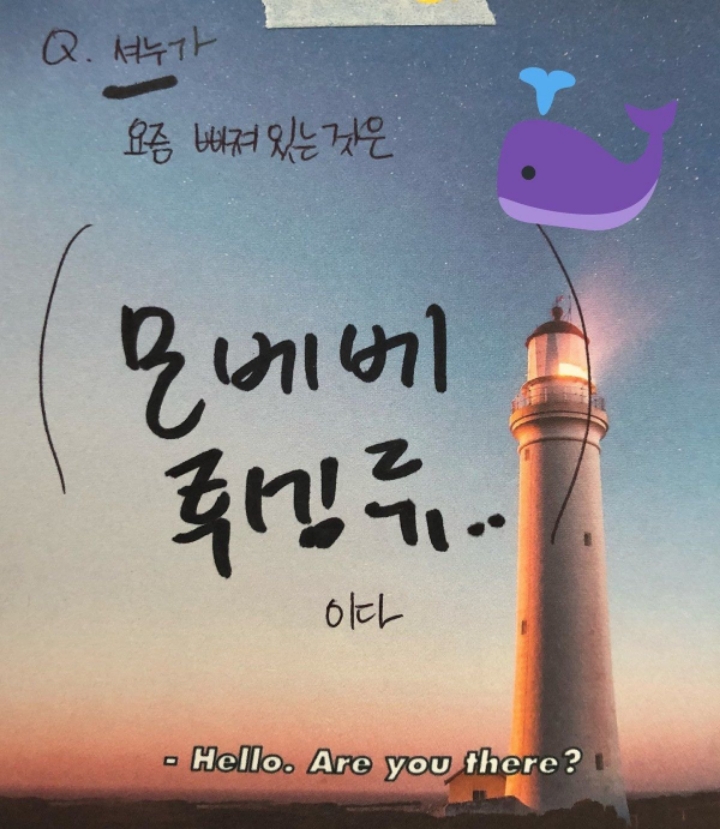 역시나 심상치 않은 셔누 이상형 | 인스티즈