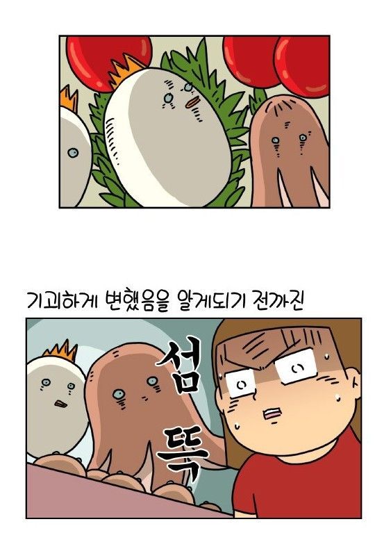 캐릭터 도시락 쌀 때 깨로 눈을 만들어야 하는 이유.jpg | 인스티즈