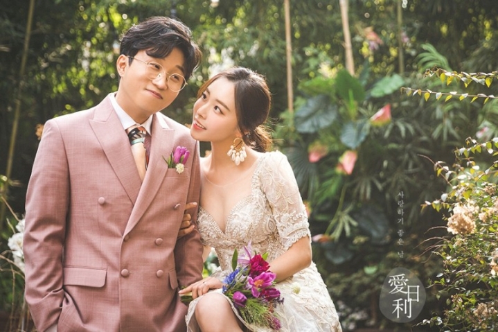 박성광-이솔이 부부 웨딩사진 +본식 사진.jpg | 인스티즈