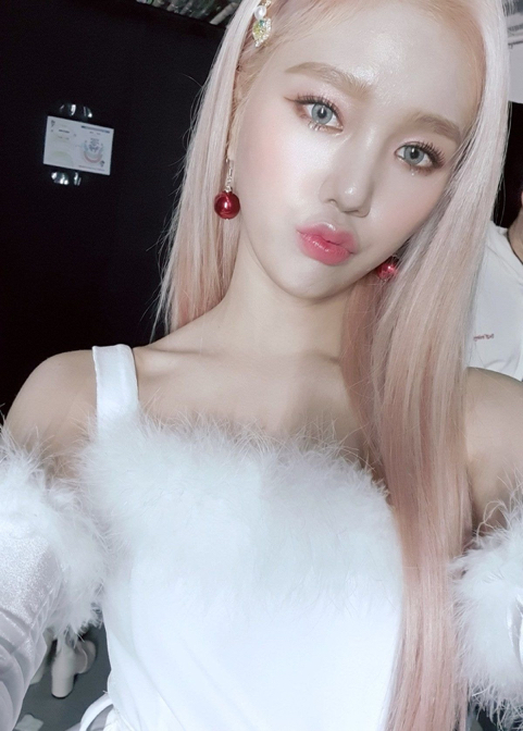 공중파에 박제한 앞머리 깐 오마이걸 미미.jpgif | 인스티즈