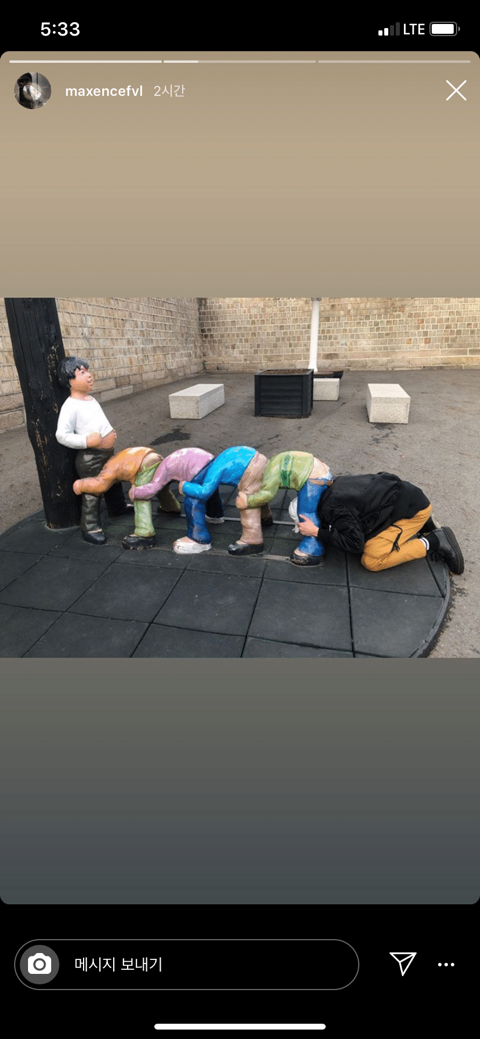 해외배우 한국왓는데 인스타스토리 | 인스티즈