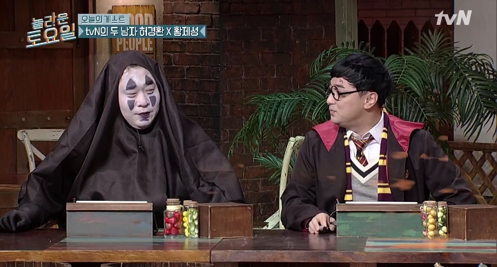[놀라운토요일] 할로윈 기념 박나래 문세윤 분장 수준.jpg | 인스티즈