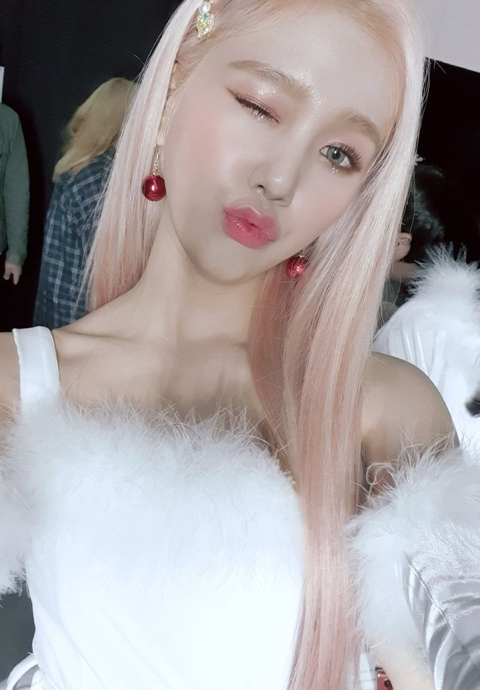 공중파에 박제한 앞머리 깐 오마이걸 미미.jpgif | 인스티즈