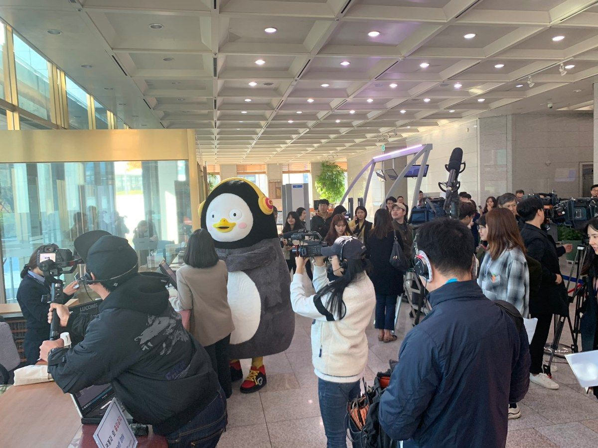 오늘자 외교부 간 펭수 jpg | 인스티즈