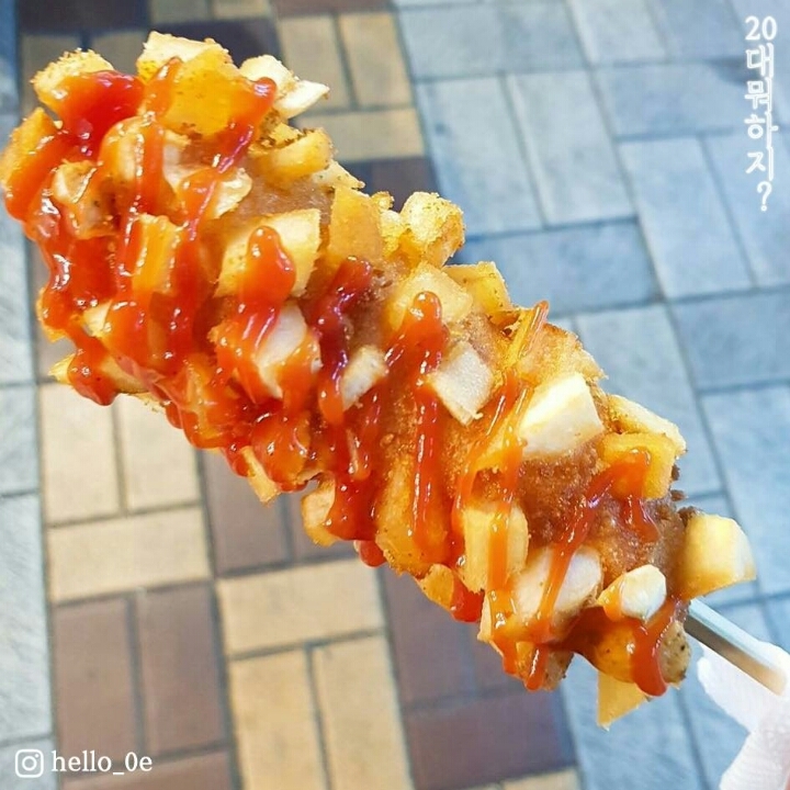 명랑핫도그 이미지