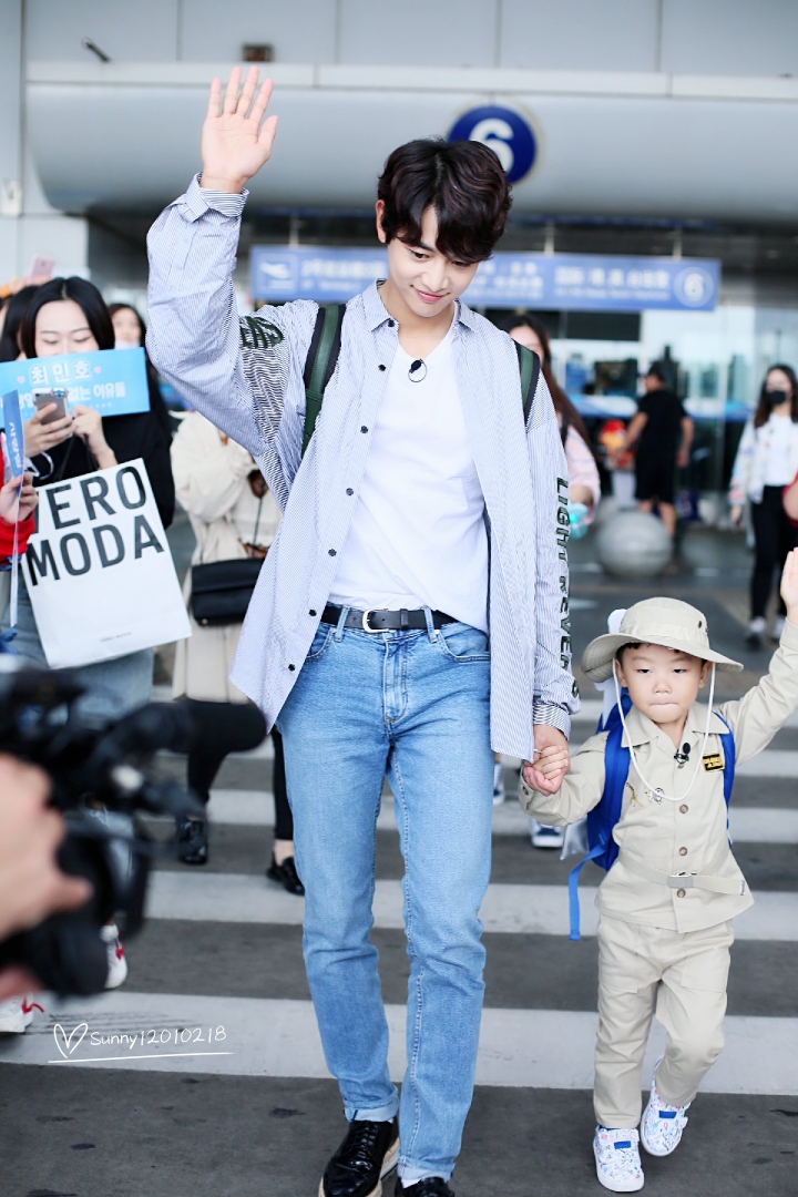 [슈돌] 아빠없이 가서 걱정했는데 알고보니 시안이 행복 특집 (feat.민호) | 인스티즈