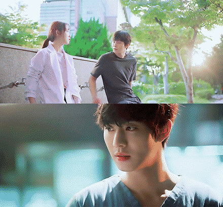 낭만닥터김사부 감독님이 참 좋아하는 키스신 조명&amp;각도.gif | 인스티즈