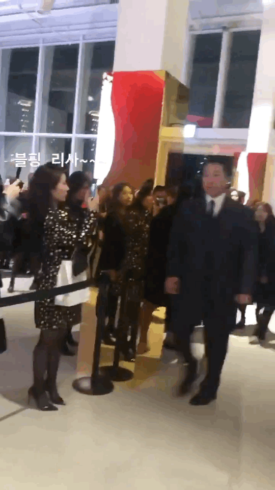 오늘자 블랙핑크 리사 실물짤.gif | 인스티즈