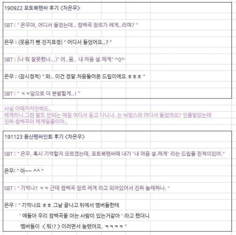 팬싸에서 동공지진온 차은우.gif | 인스티즈