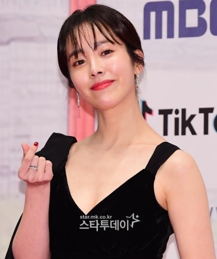 MBC연기대상 한지민.jpg | 인스티즈