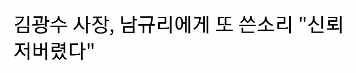 한국에서 살아갈 자신이 없었다는 말이 백번 천번 이해되는 씨야 남규리 탈퇴 당시 상황.jpg | 인스티즈