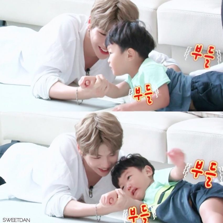 나야나삼촌(강다니엘)과 결혼해서 시안이를 낳고싶은 설아.jpg | 인스티즈