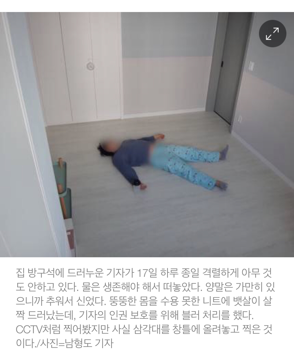 격렬하게 아무것도 안한 기자 | 인스티즈