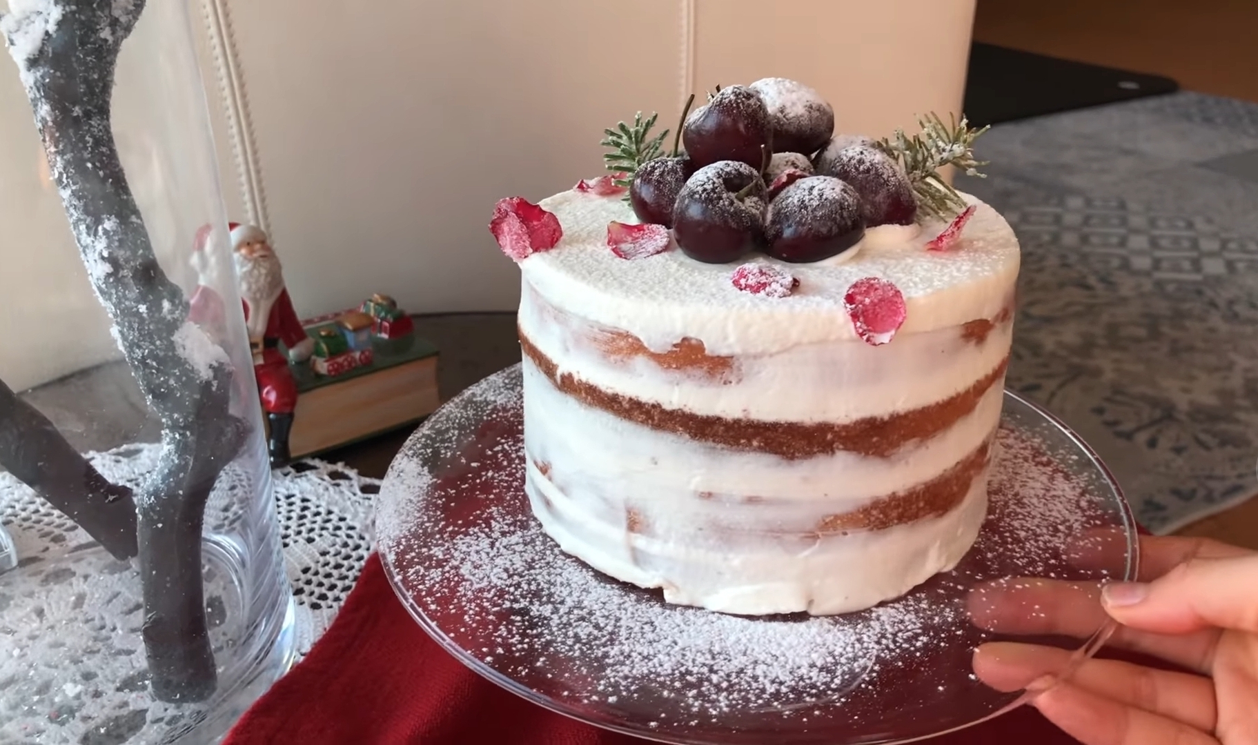 크리스마스 케이크 만드는 신세경.vlog | 인스티즈