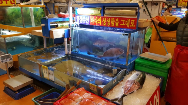수산시장 이미지