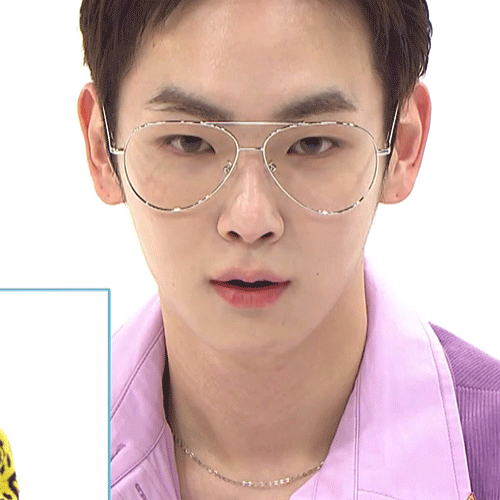 몬스타엑스 주헌의 애교를 보는 샤이니 키의 반응.gif | 인스티즈