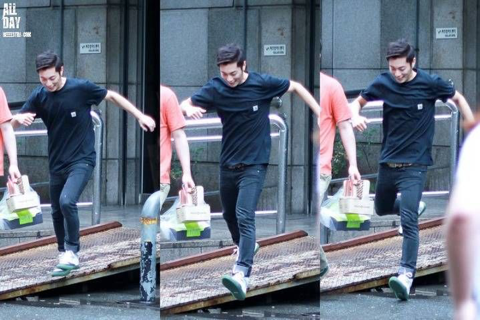 사람사는 거 다 똑같은 거 같은 아이돌 출퇴근 온도차 모음.jpg | 인스티즈