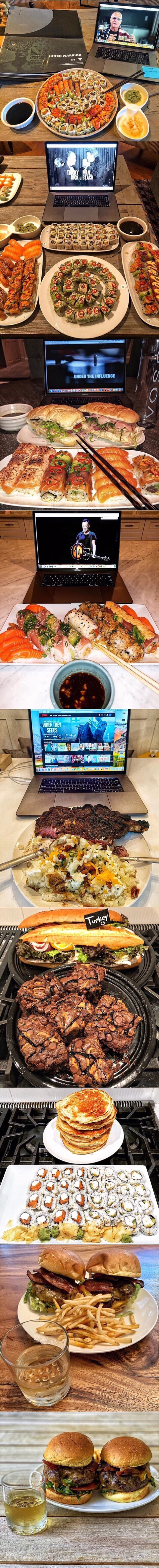 드웨인 존슨(더락) 한끼 식사 모음.jpg | 인스티즈