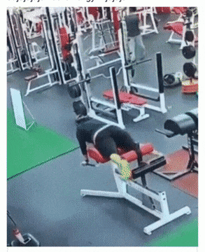 헬스장 대참사 모음.gif (혐오주의) | 인스티즈