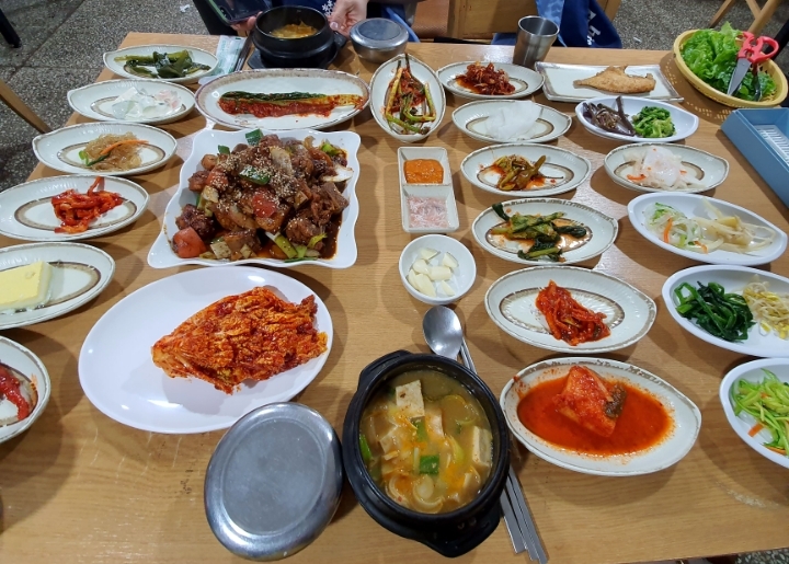 한상차림밥상 이미지