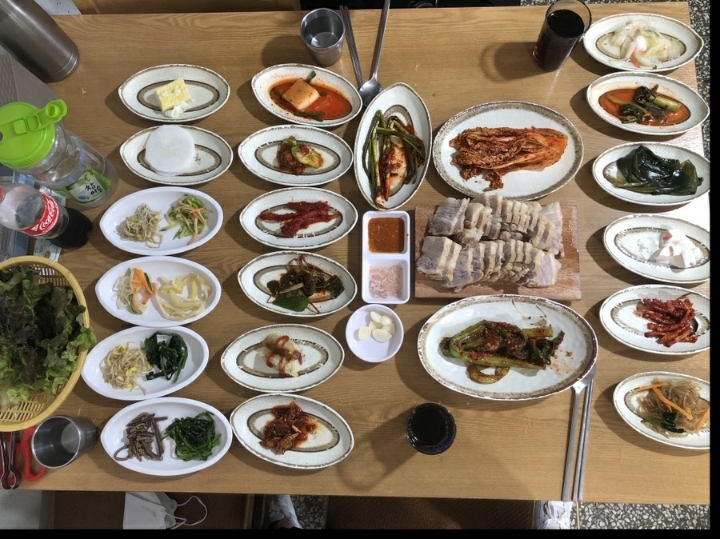 한상차림밥상 이미지