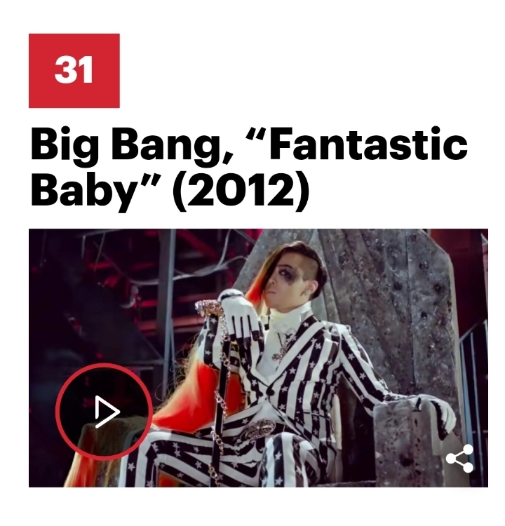 롤링스톤즈가 선정한 역대보이밴드그룹 TOP75곡 (K-pop순위) | 인스티즈