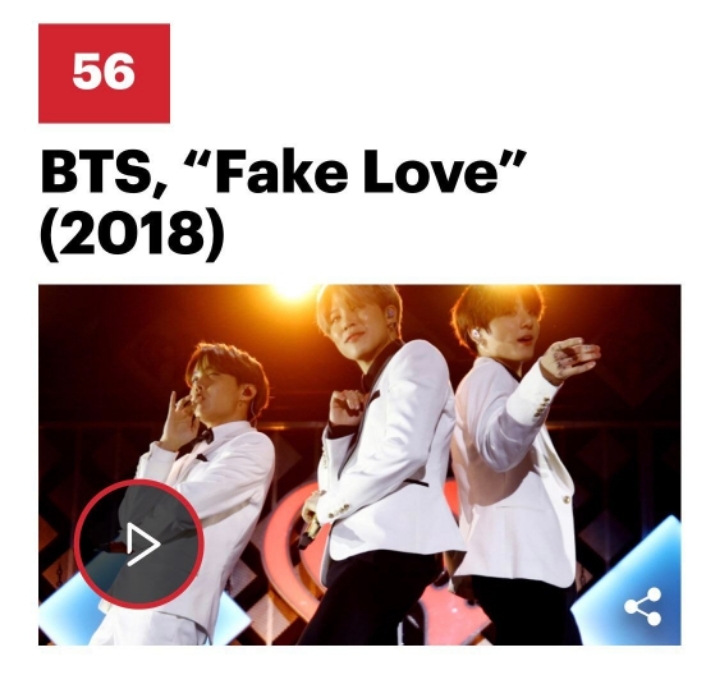 롤링스톤즈가 선정한 역대보이밴드그룹 TOP75곡 (K-pop순위) | 인스티즈