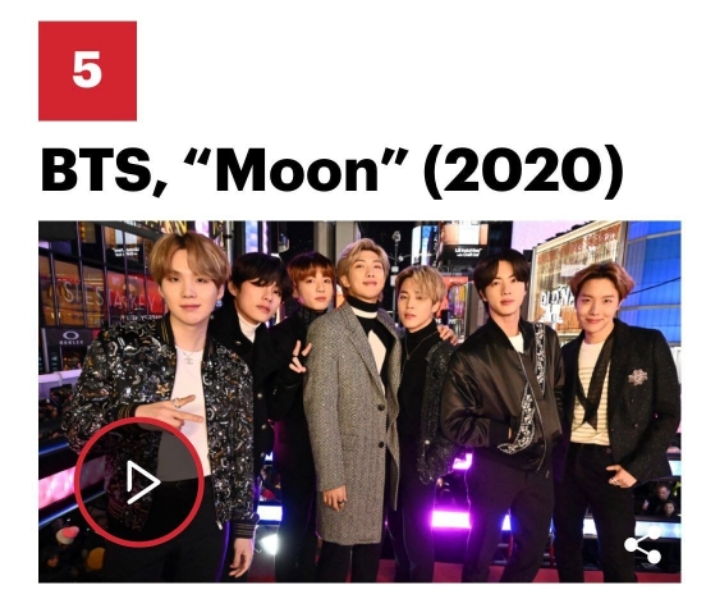 롤링스톤즈가 선정한 역대보이밴드그룹 TOP75곡 (K-pop순위) | 인스티즈