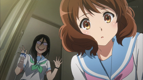 여고생 장난.gif | 인스티즈