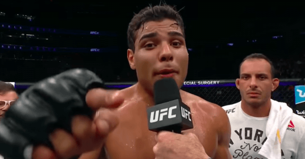 UFC 상남자, 파울로 코스타가 잠깐 화제가 된 사건 | 인스티즈