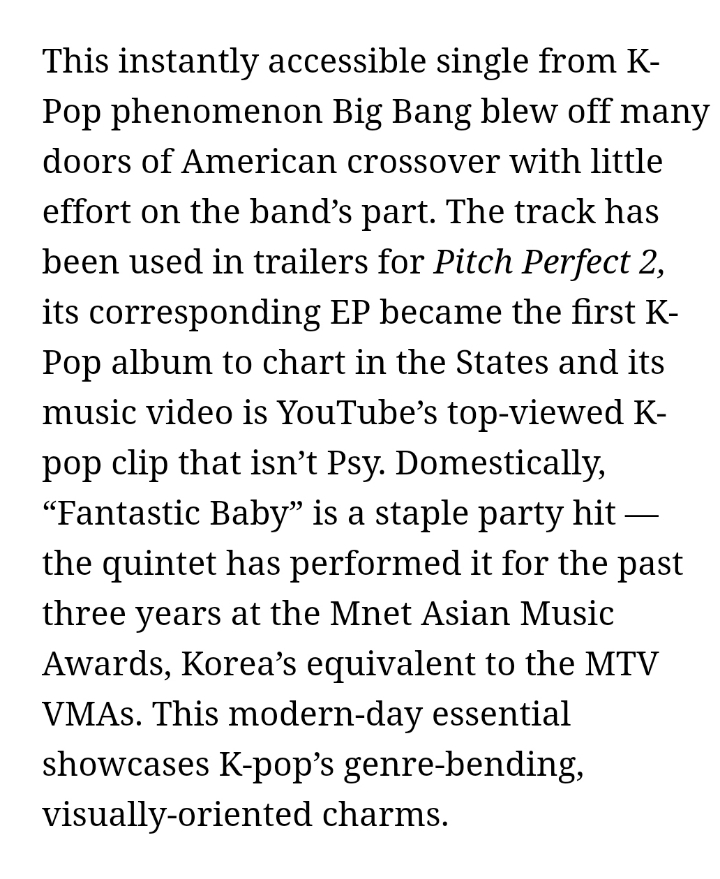 롤링스톤즈가 선정한 역대보이밴드그룹 TOP75곡 (K-pop순위) | 인스티즈