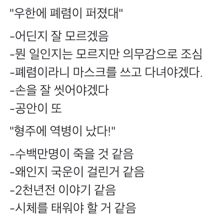 삼국지식으로 보는 우한폐렴 | 인스티즈