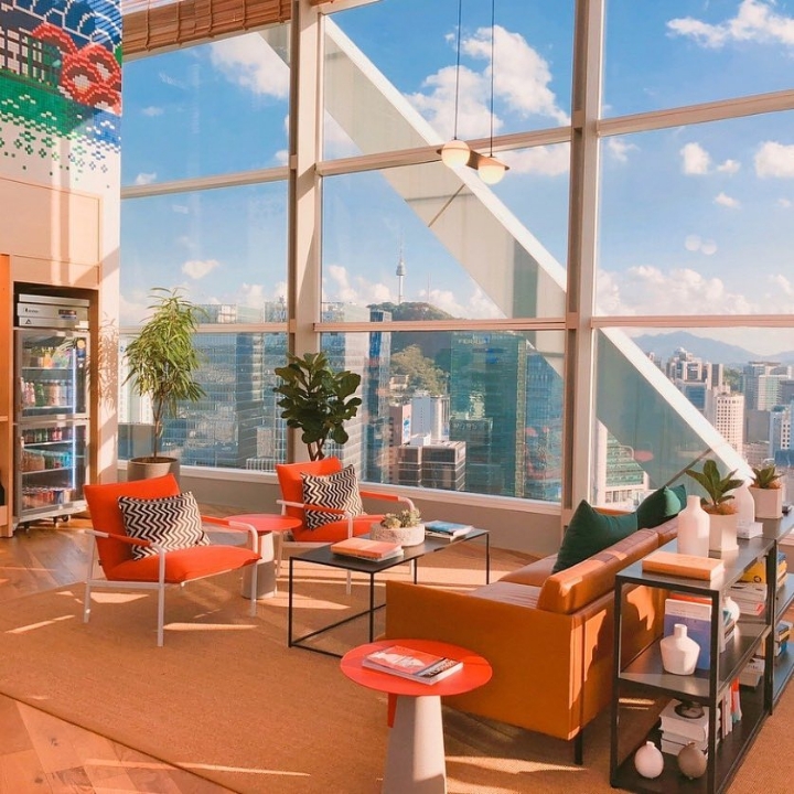 위워크에서 본 서울 | 인스티즈