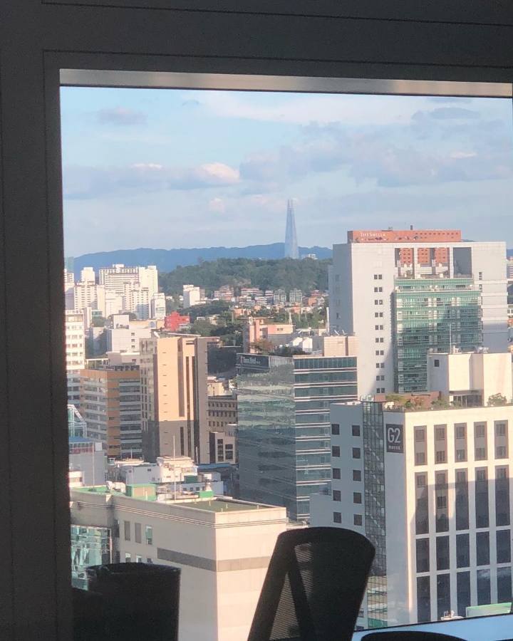 위워크에서 본 서울 | 인스티즈