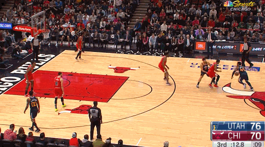 오늘자 시카고 불스 속공.gif | 인스티즈
