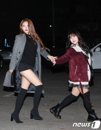 뮤직뱅크에 등장한 출근길의 달인과 그의 수제자 | 인스티즈