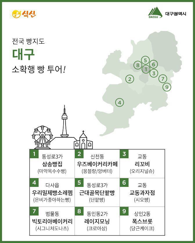2019 전국 빵지도 .jpg | 인스티즈