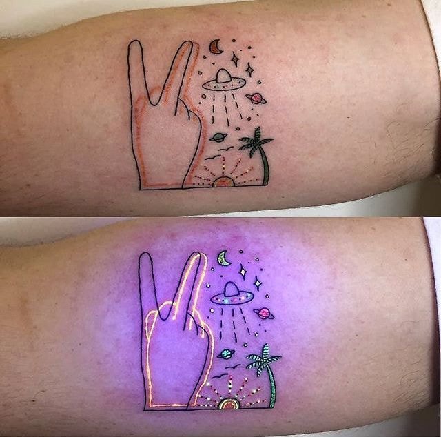 호주 시드니에서 활동하는 타투이스트의 UV타투 | 인스티즈